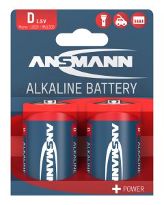 Alkaline Battery D / LR20 2 pcs. paper blister