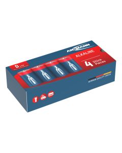 Alkaline Battery D / LR20 4 pcs. cardboard box