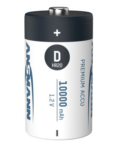  NiMH Rechargeable battery D / HR20 type 10000 (min. 9300 mAh) maxE 1 pcs.